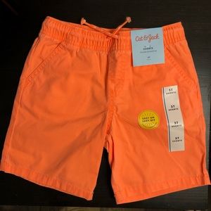 Cat & Jack Neon Orange Shorts